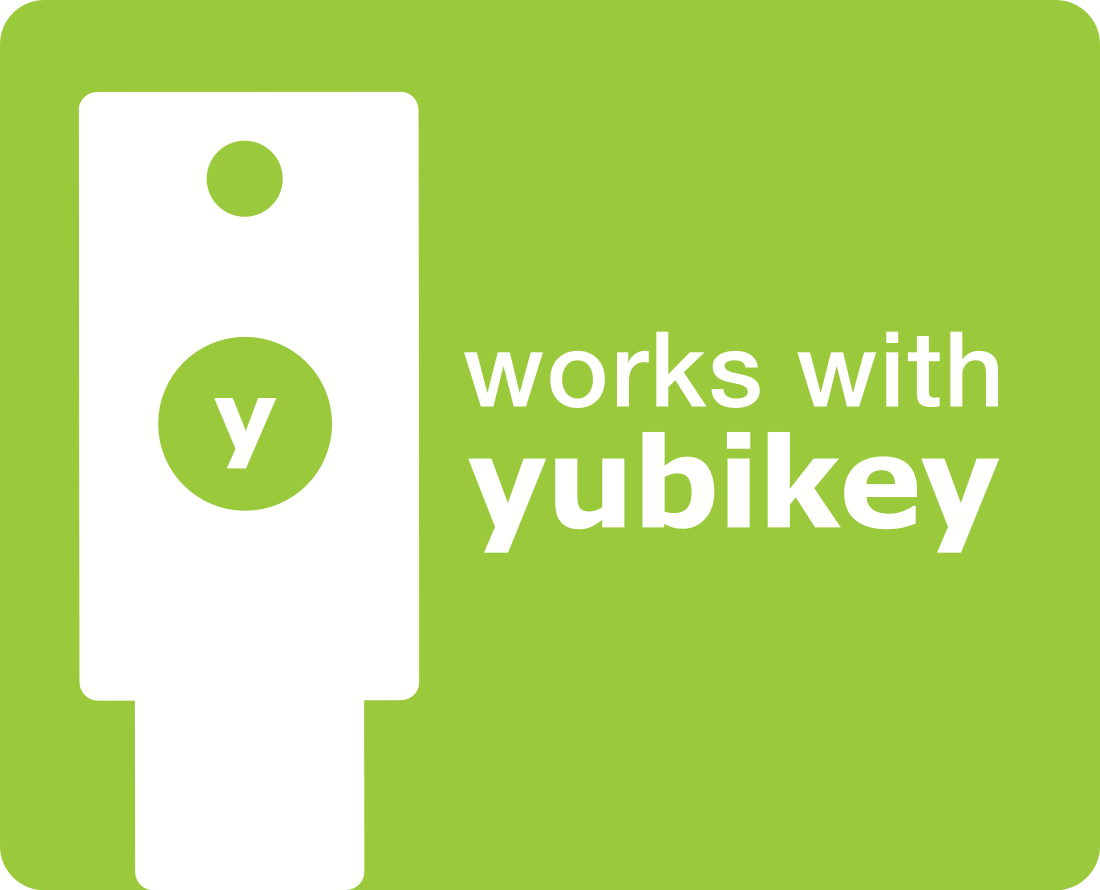 Works with YubiKey